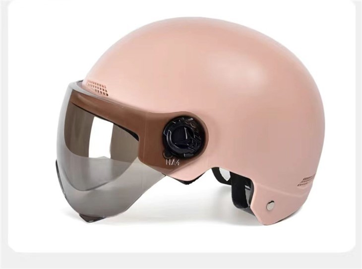 3C Certified Safety Riding Helmet Solid Color Cute Parent-child Style TK-004